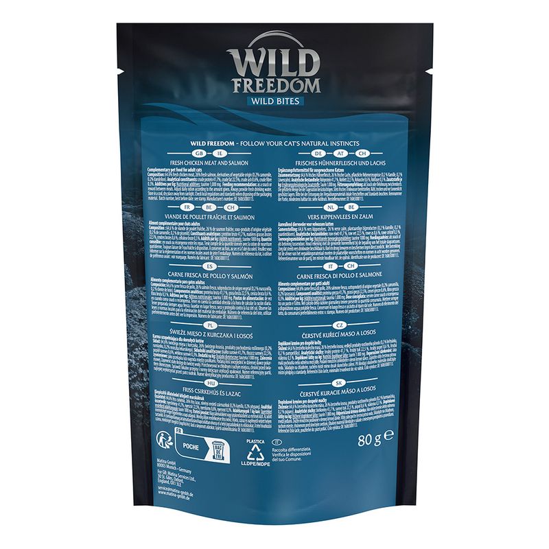 Sparpaket Wild Freedom Snack - Wild Bites 3 x 80 g