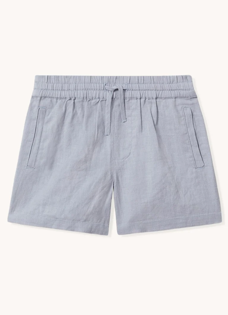 Pantaloni scurți din in Reiss Acen cu croială dreaptă