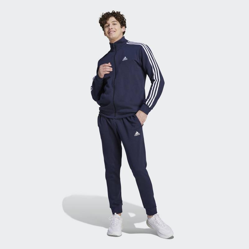 adidas Basic 3-Streifen Trainingsanzug Trainingsanzug Herren