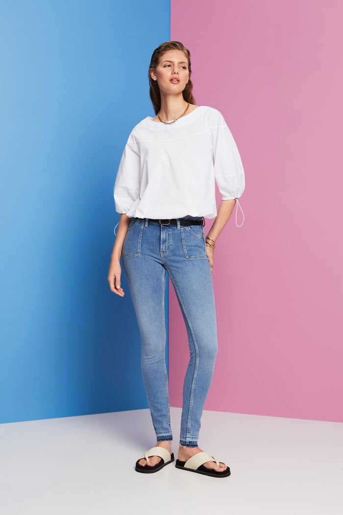 Jeans aus Baumwoll-Mix mit Stretchkomfort