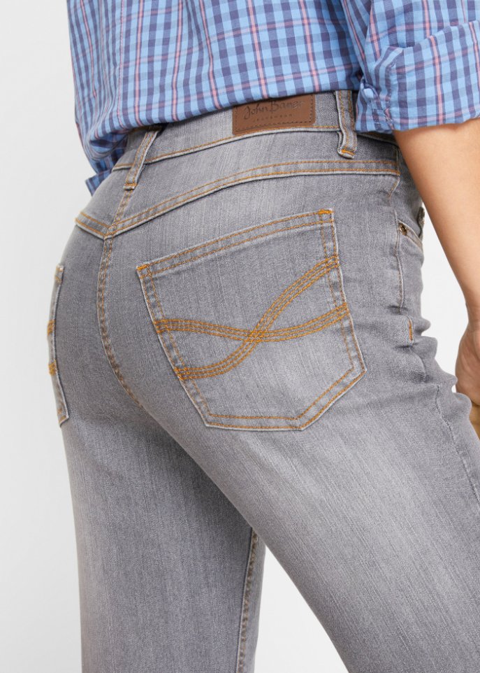 Komfort-Stretch-Jeans, Straight