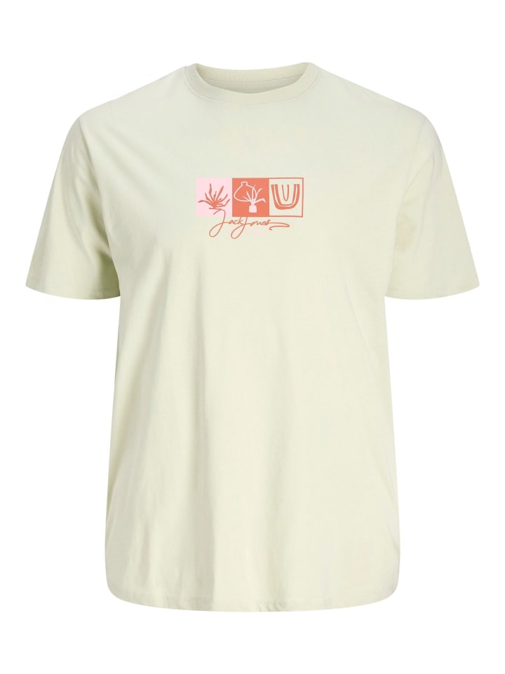 JACK & JONES PLUS T-shirt in Celadon Tint günstig kaufen