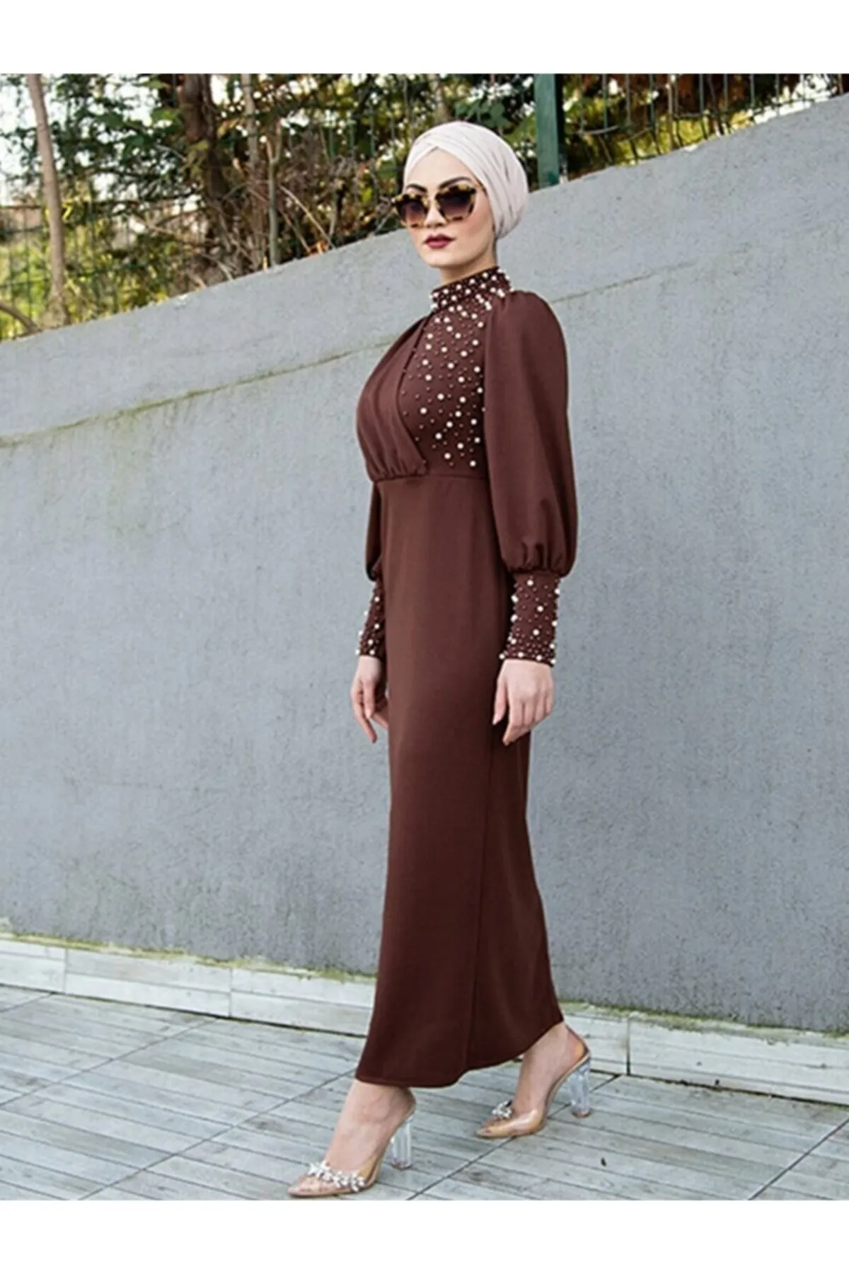 VOLT CLOTHİNG  Kleid für besondere Anlässe mit Perlendetail