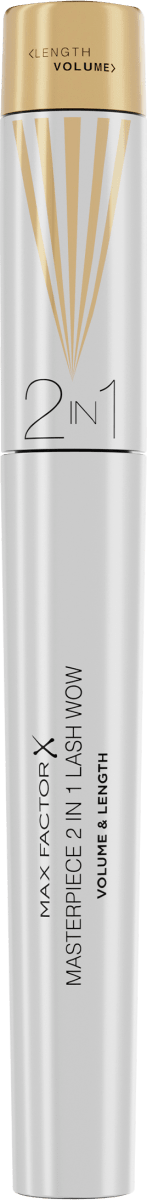Mascara Masterpiece 2in1 Lash Wow 002 Black Brown, 7 ml