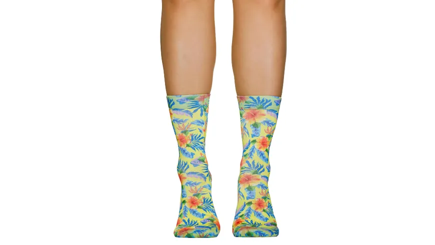 wigglesteps Damen Socken COLORD BEACH-W Light Blue