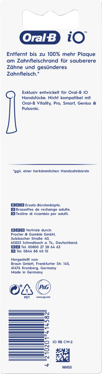 Aufsteckbürsten iO Ultimative Reinigung, 2 St