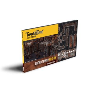 TinkerTurf Sci-Fi - Guard Tower Add-on - Abandoned Theme
