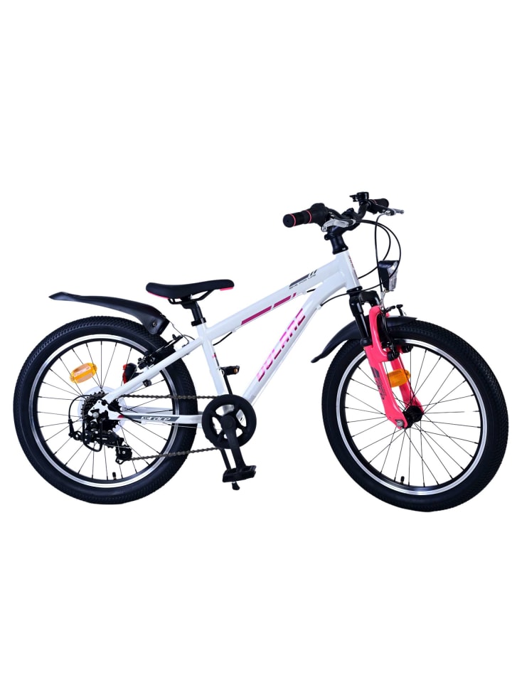 Volare Kinderfahrrad XC Race 20 Zoll Kinderrad in Weiß Pink Fahrrad 6 Jahre günstig kaufen onesize