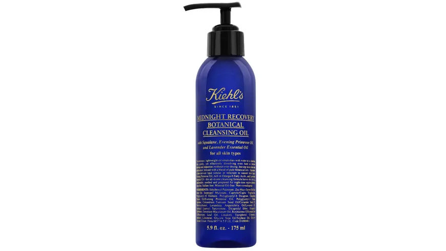 KIEHL'S Midnight Recovery Cleansing Oil 175 ml