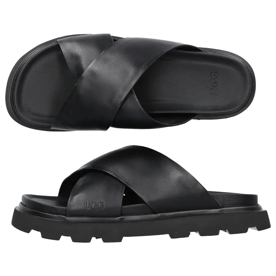UGG - Pantoletten CAPITELLE Kalbsleder - schwarz