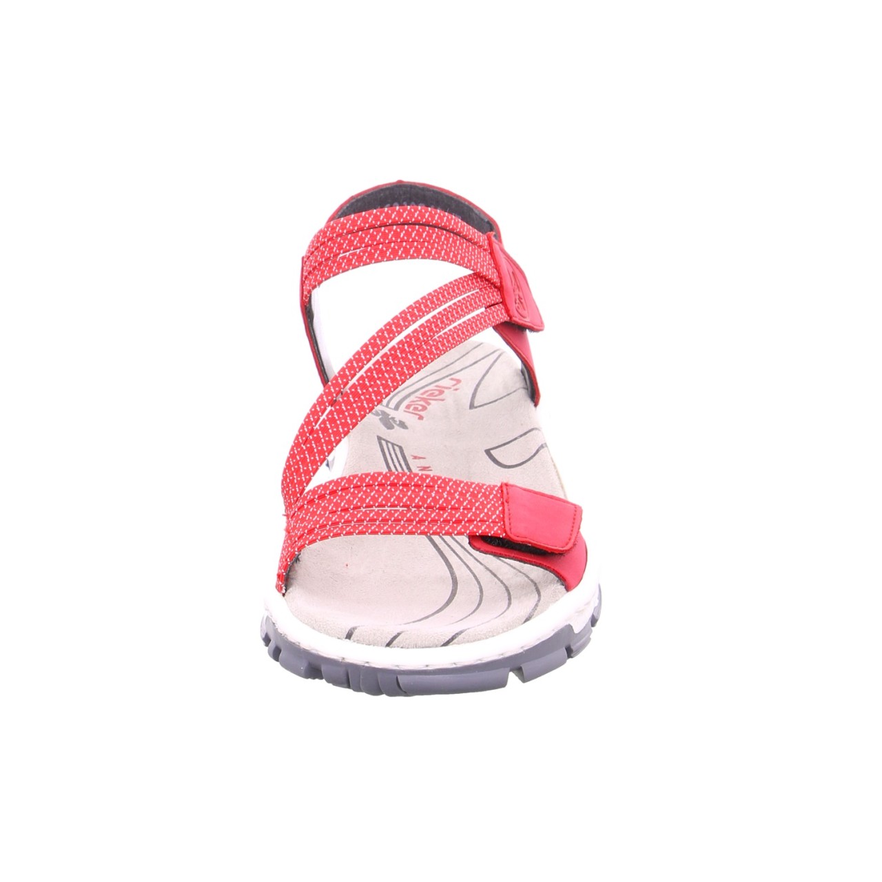 RIEKER Klassische Sandalen rot