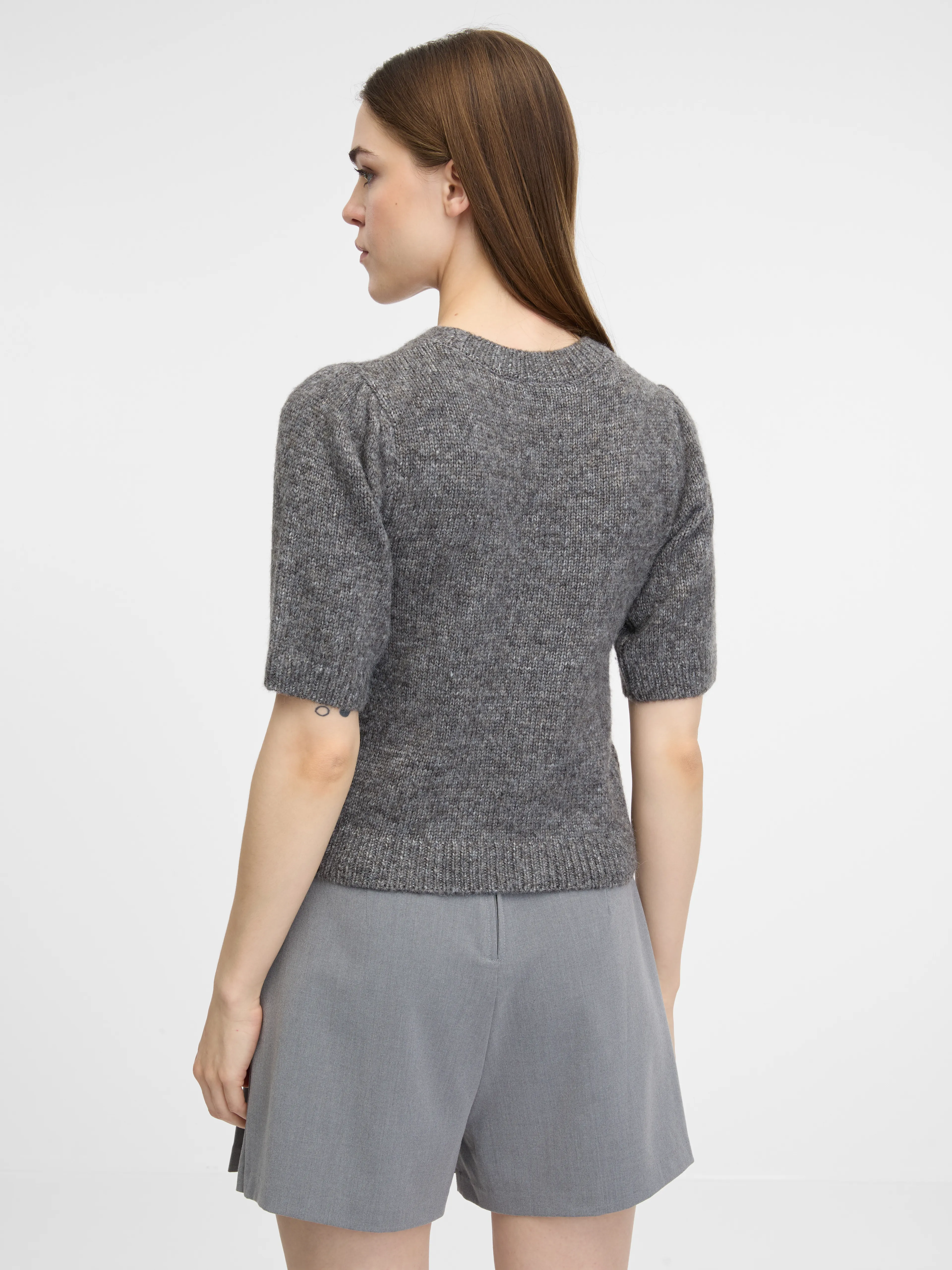 Grauer Damenpullover ORSAY