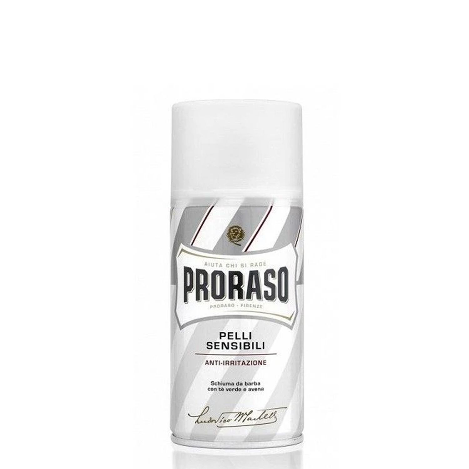 Proraso Mousse à Raser Blanche Peaux Sensibles 50 ml
