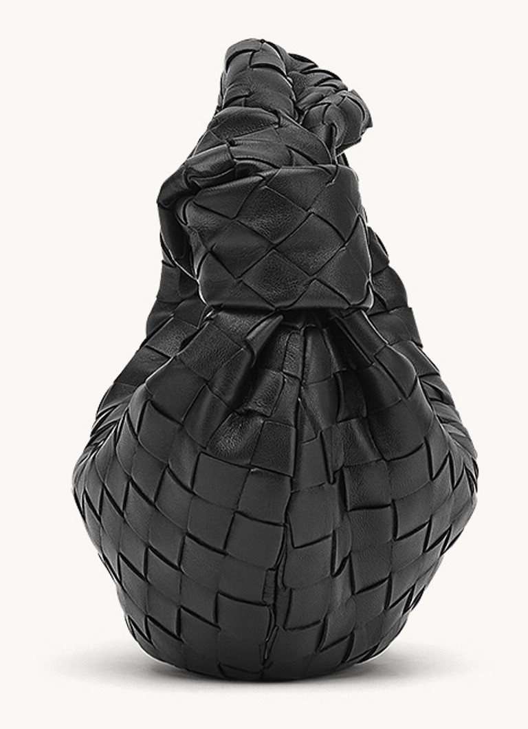 Bolsa Bottega Veneta Mini Jodie em pele de cordeiro