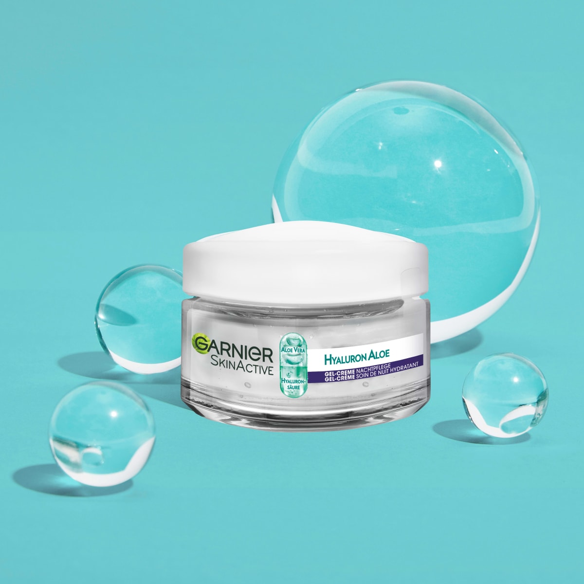 Nachtcreme Gel Hyaluron Aloe Hydra Booster, 50 ml