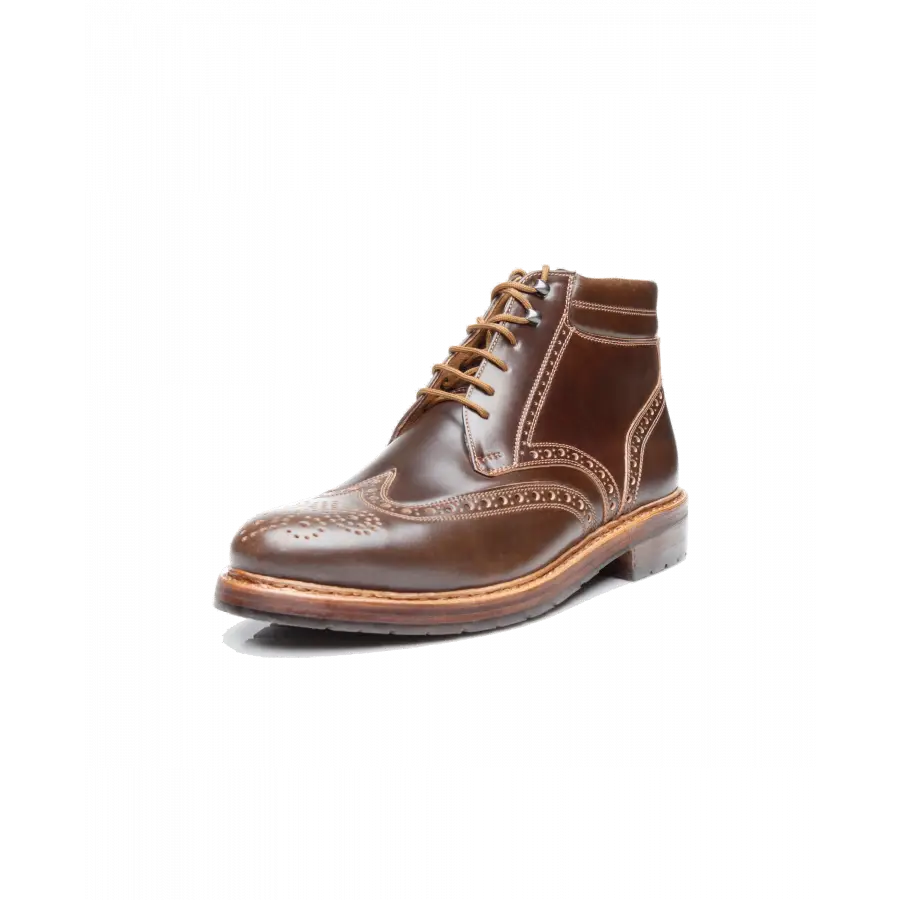 Heinrich Dinkelacker - Stiefeletten BUDA FULL-BROGUE C gefüttert - braun