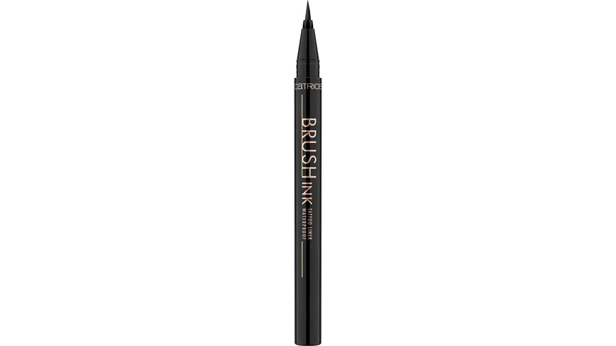 Catrice Brush Ink Tattoo Liner Waterproof 1 ml 010 - Black Waterproof