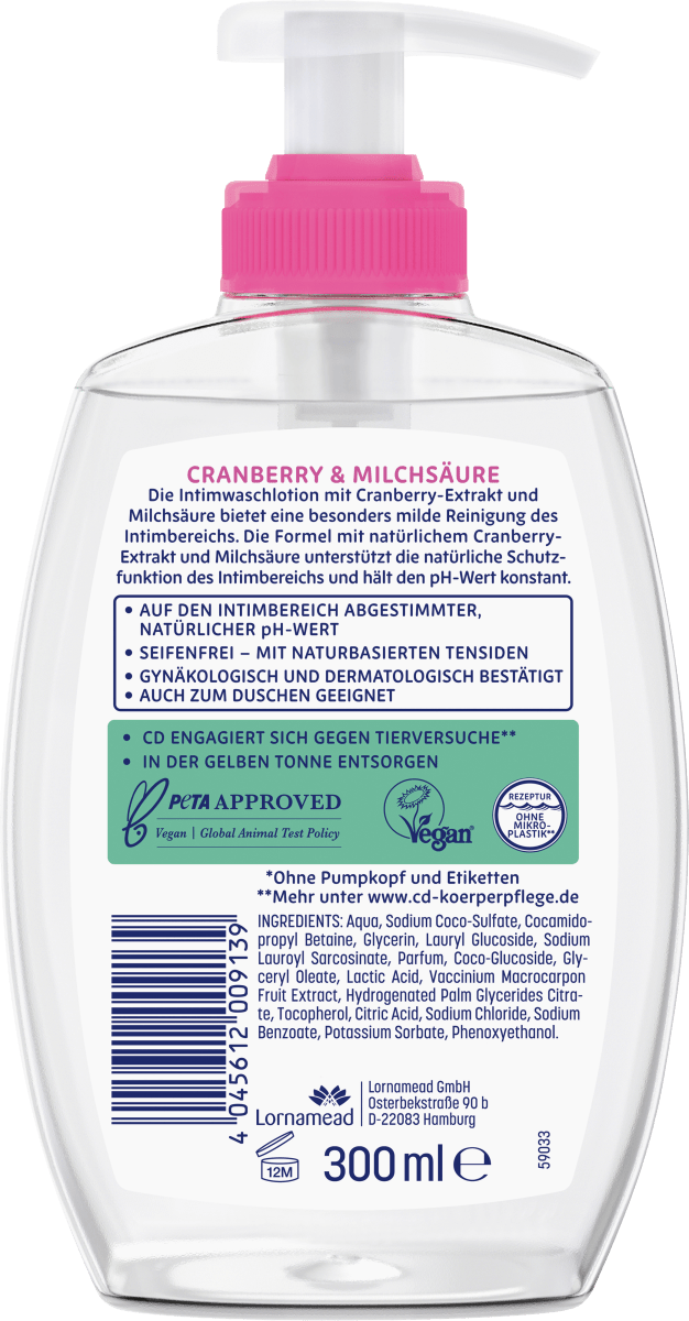 Intimpflege Waschlotion, 300 ml
