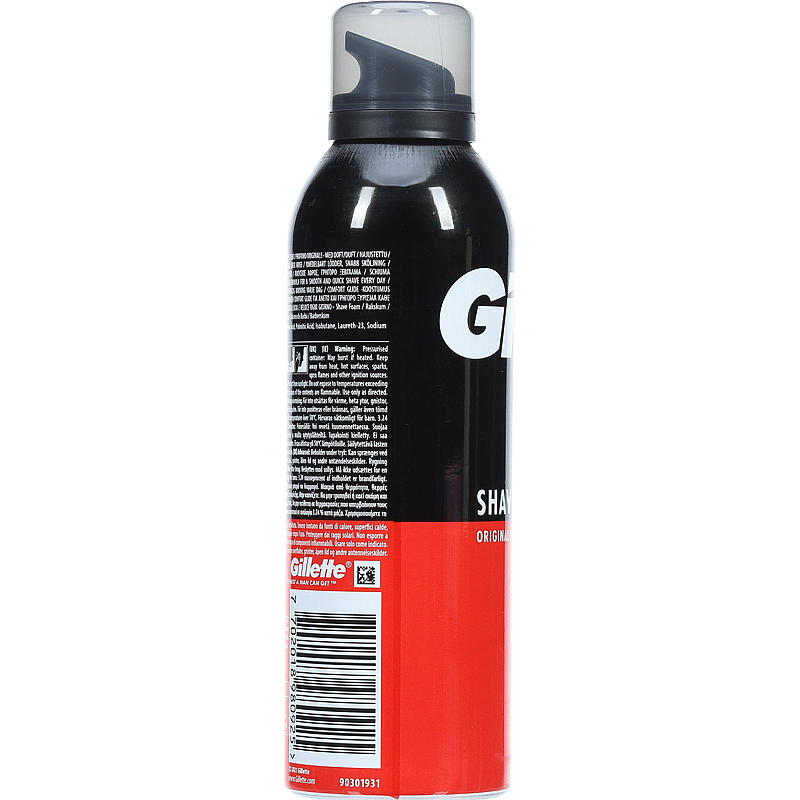 Gillette Barberskum 200 ml Regular Gillette