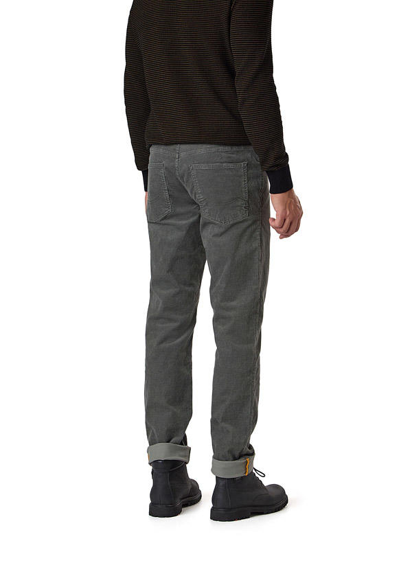 camel active, Hose Houston, Regular Fit, Cord, grau