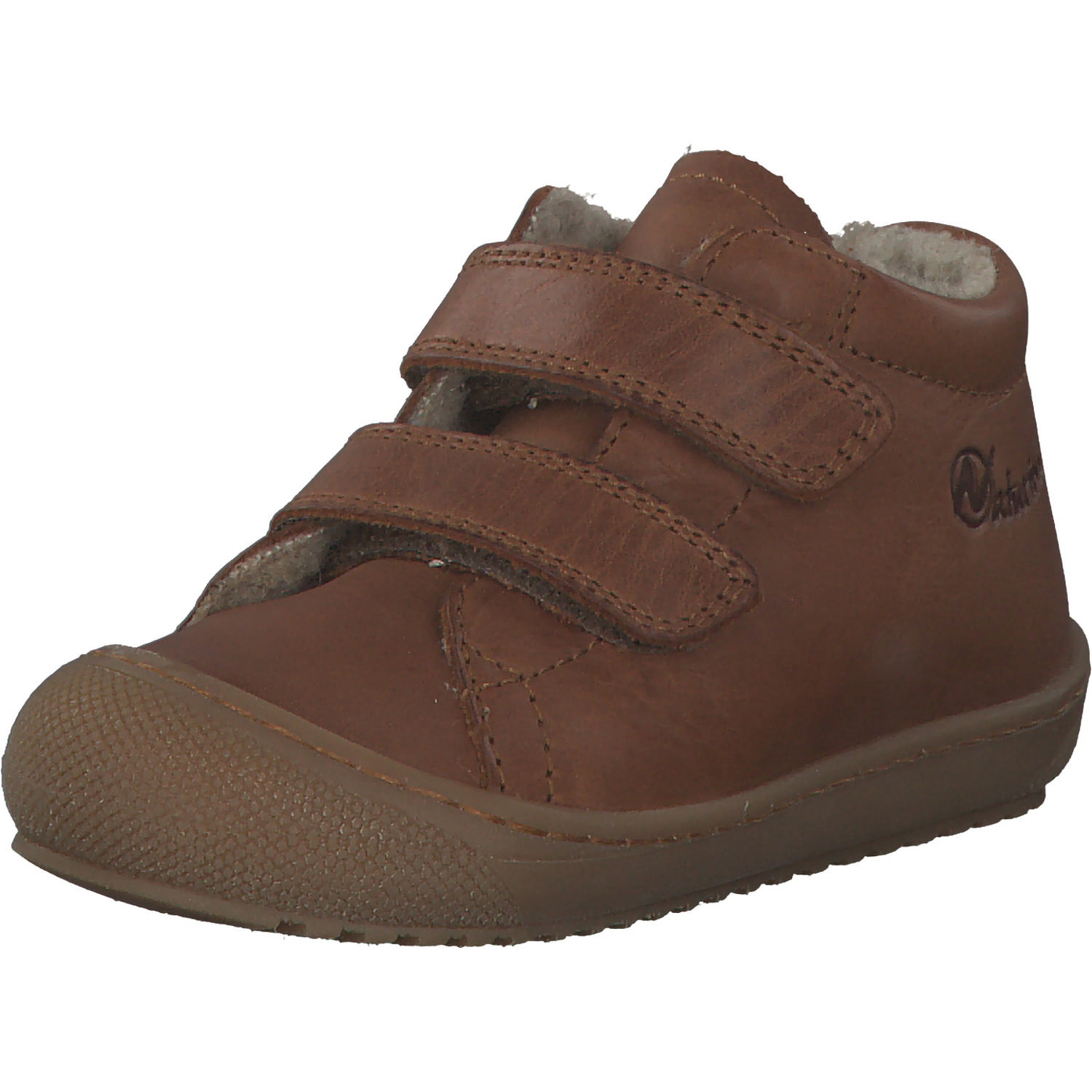 Naturino Racoon 2014061, Lauflernschuhe, Kinder, Cognac