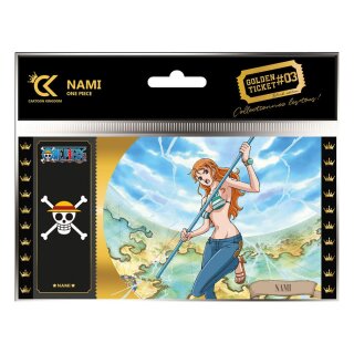 One Piece Golden Ticket: Black Edition #03 - Nami