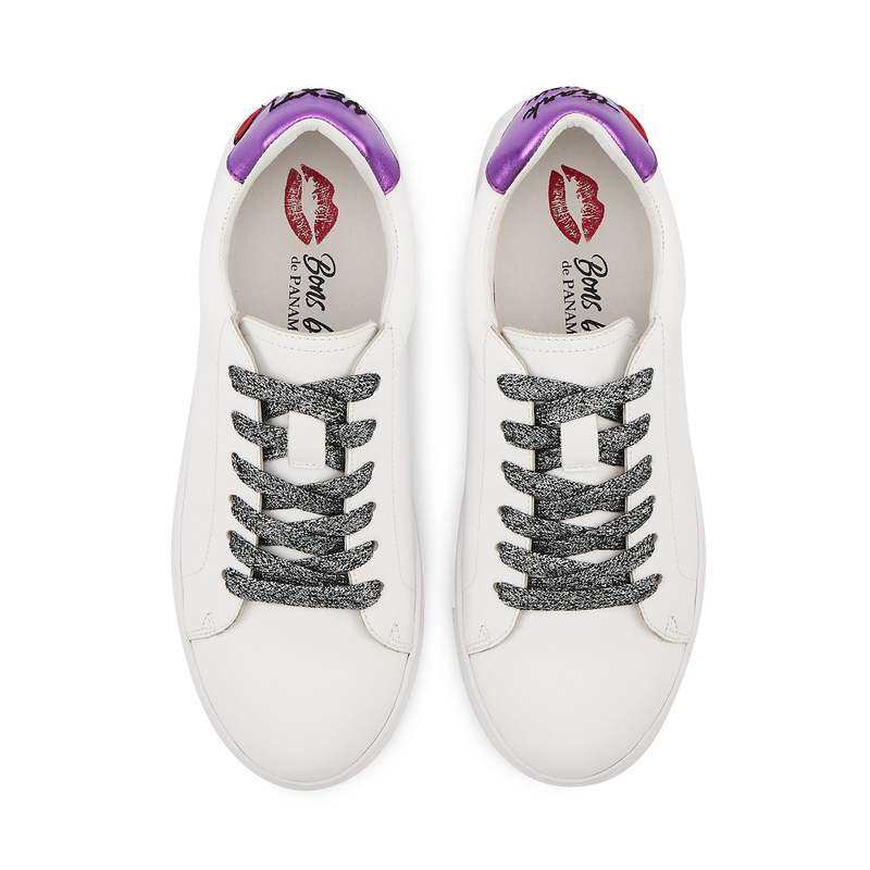 Baskets en cuir Simone thank you next
