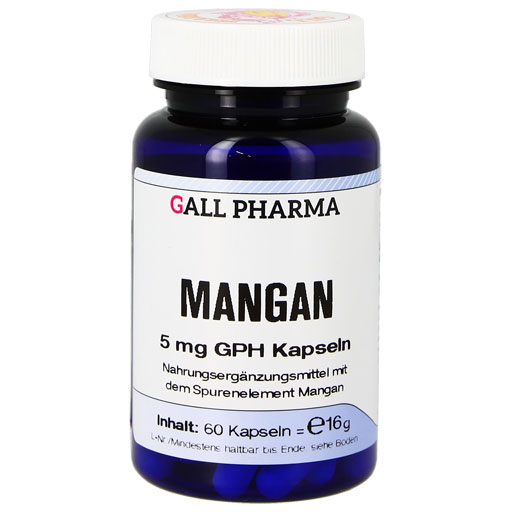 MANGAN 5 mg GPH Kapseln  60 St  Kapseln