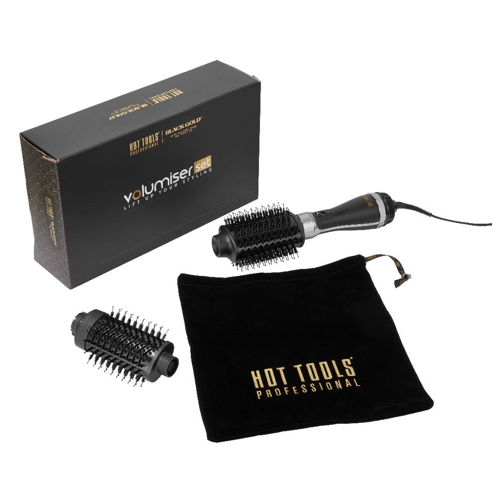 Hot Tools Professional Black Gold Volumiser Set