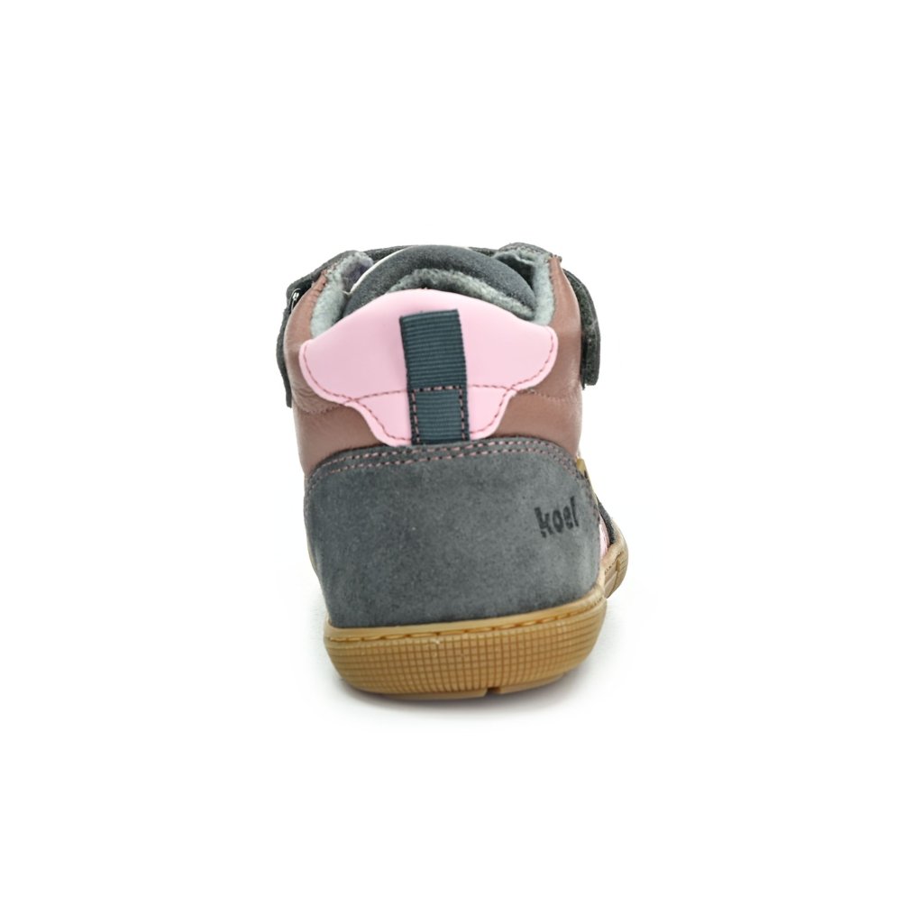 Koel4kids Devo Tex Print Merin Pink Winterbarfußschuhe
