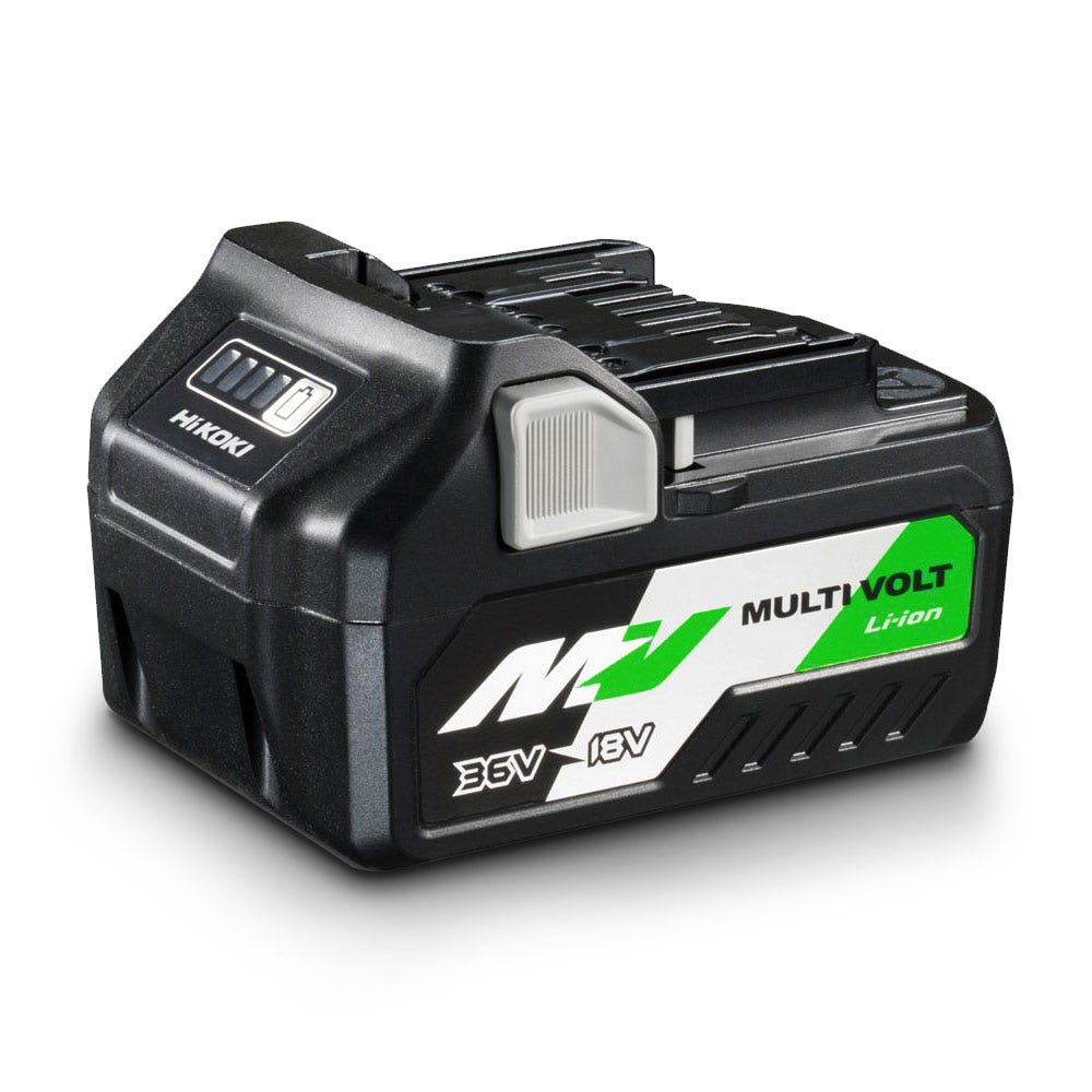 HiKOKI 18V/36V MultiVolt Brushless Battery Pack 5 peças 2 x 2,5 Ah/5,0 Ah KC36D5A(HRZ)