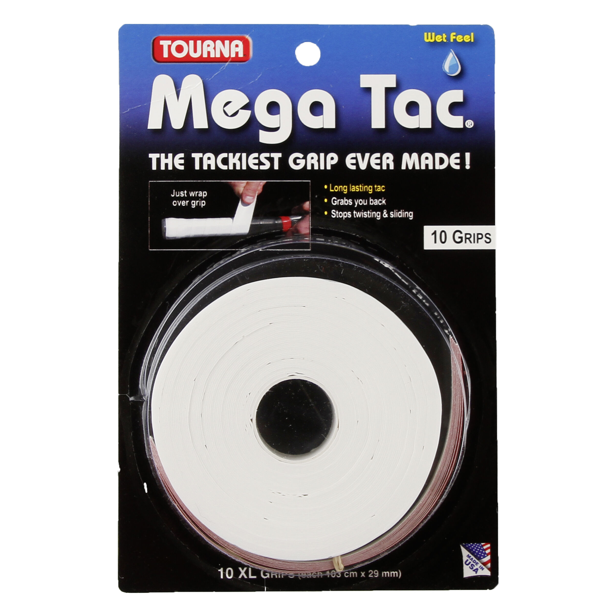 Mega Tac 10er Pack - Weiß