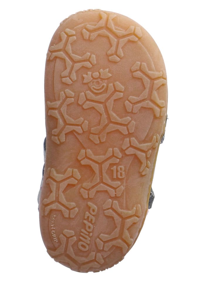 PEPINO Leder-Halbsandalen 