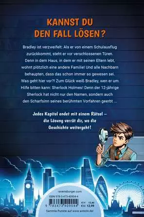 Sherlock & You, Band 1: Das Rätsel um das verschwundene Haus
