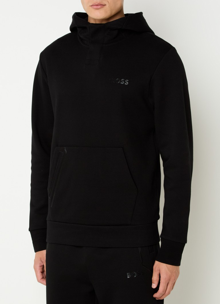 HUGO BOSS Soody hoodie with logo and kangaroo pocket