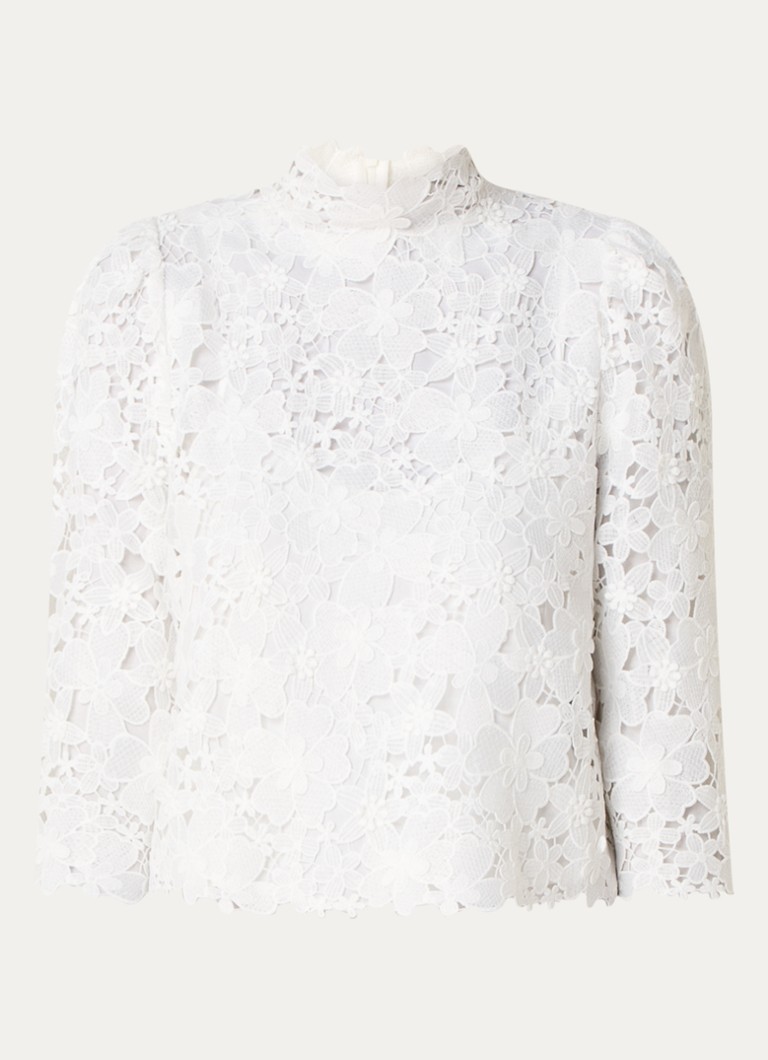 ba&sh Paul tunic with openwork design