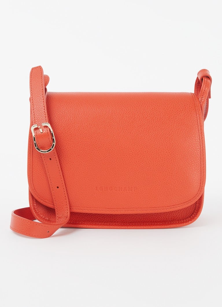 Longchamp Le Foulonné M crossbody laukku nahkaa