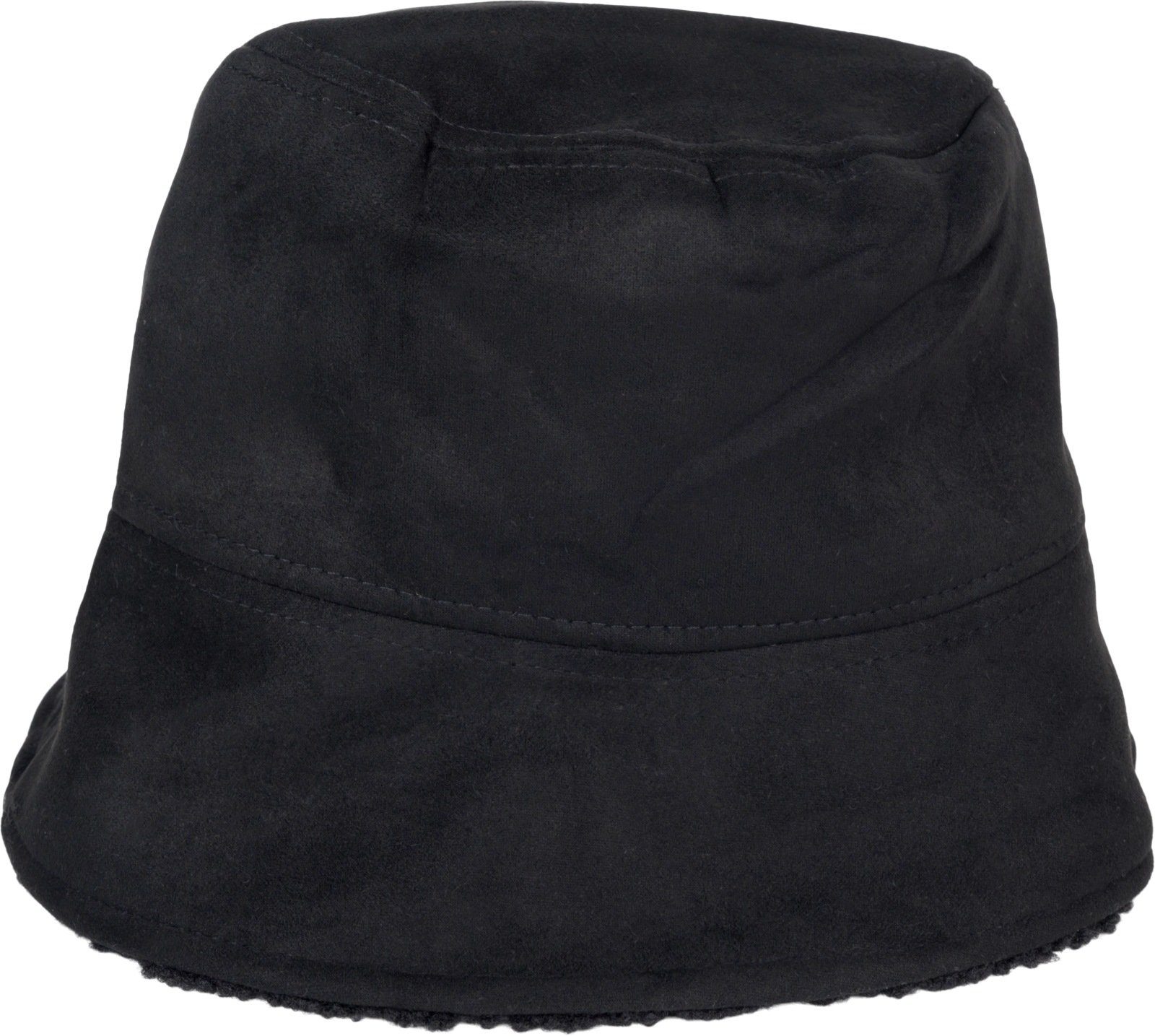 styleBREAKER Fischerhut (1-St) 2 in 1 Wende Fischerhut Materialmix