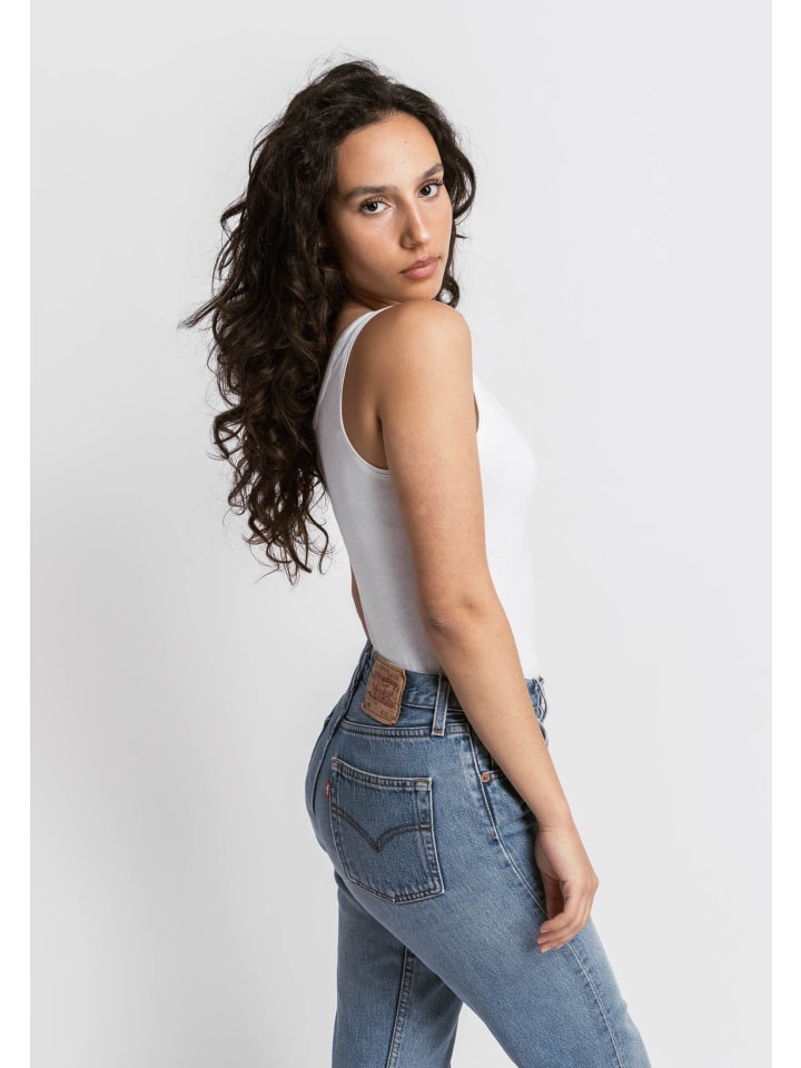 SNOCKS Tank Top aus Bio-Baumwolle 2 Stück in Weiß günstig kaufen