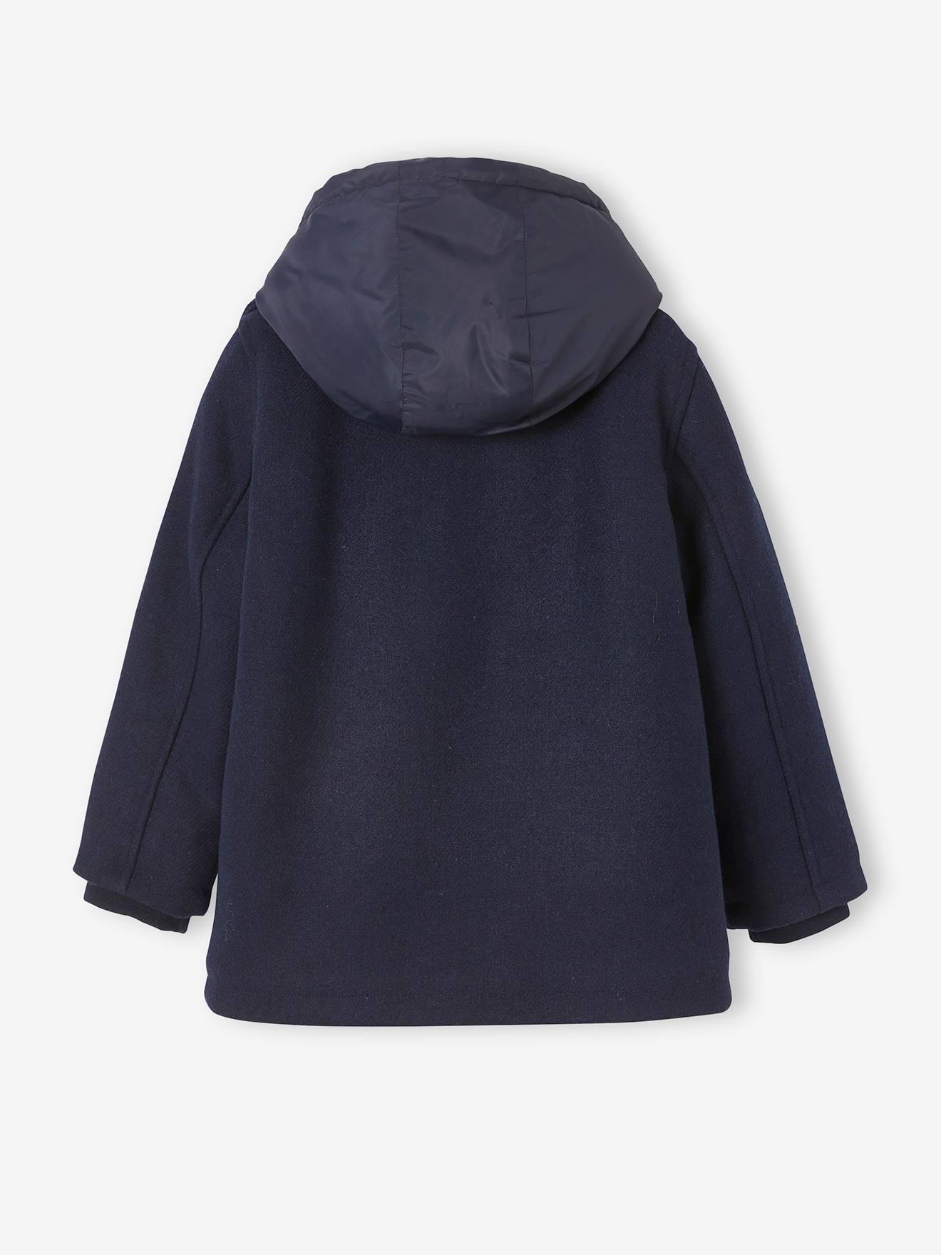 Vertbaudet Gefütterte Jungen Cabanjacke mit Recycling-Polyester - nachtblau