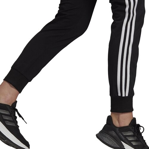 DAMEN SPORTHOSE ESSENTIALS SINGLE JERSEY 3-STREIFEN