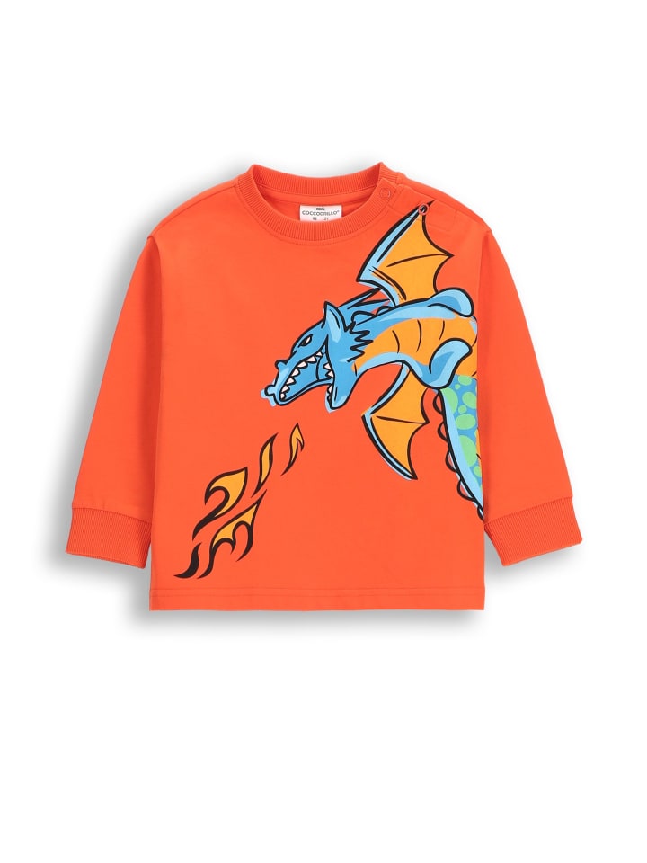 Coccodrillo Langarmshirt in rot günstig kaufen