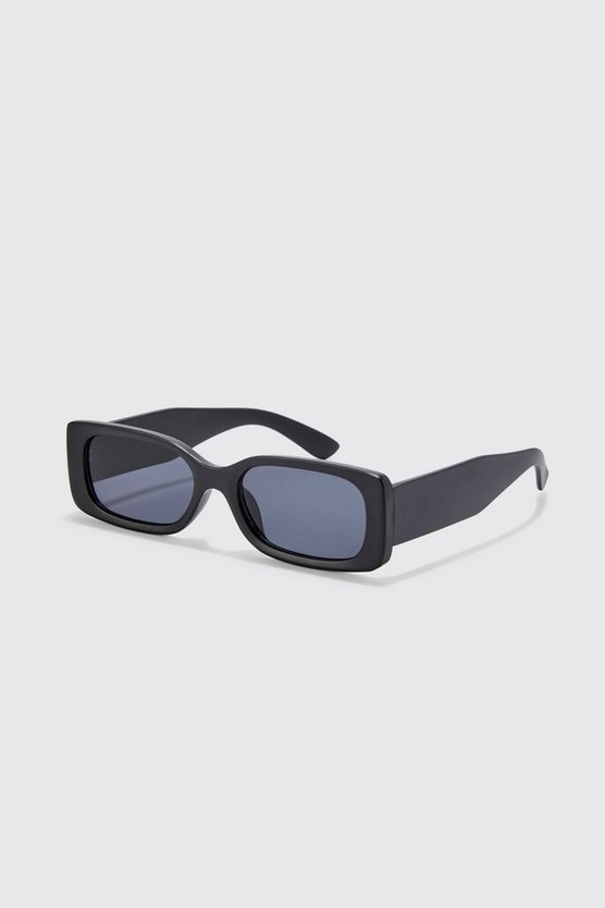 Eckige matte Sonnenbrille