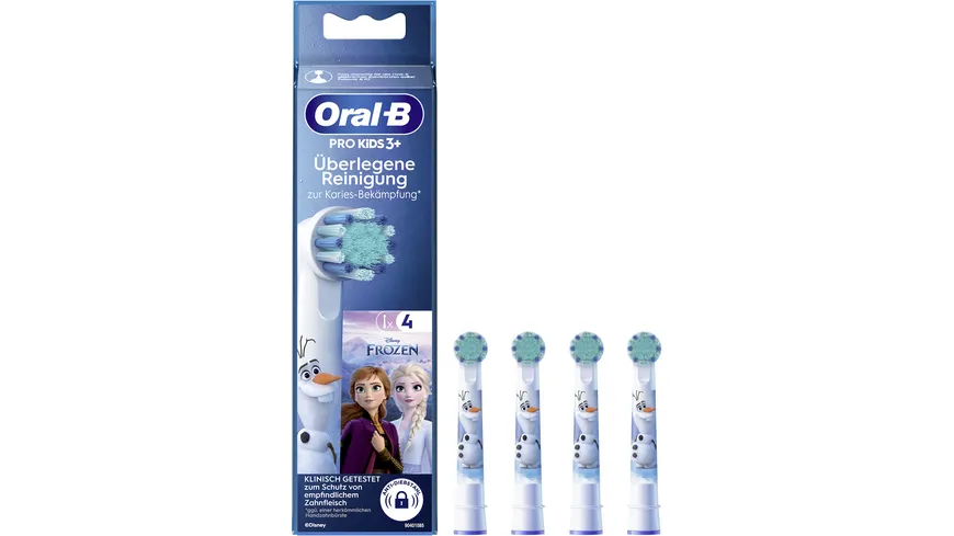 Oral-B Aufsteckbürsten Die Eiskönigin - Völlig Unverfroren II 4 Stück