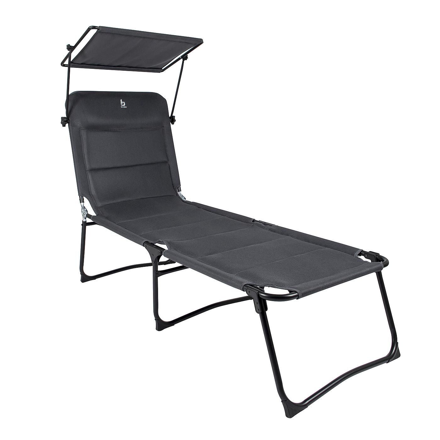 Bo-Camp Air 5-Positionen Liege mit Sonnenschirm