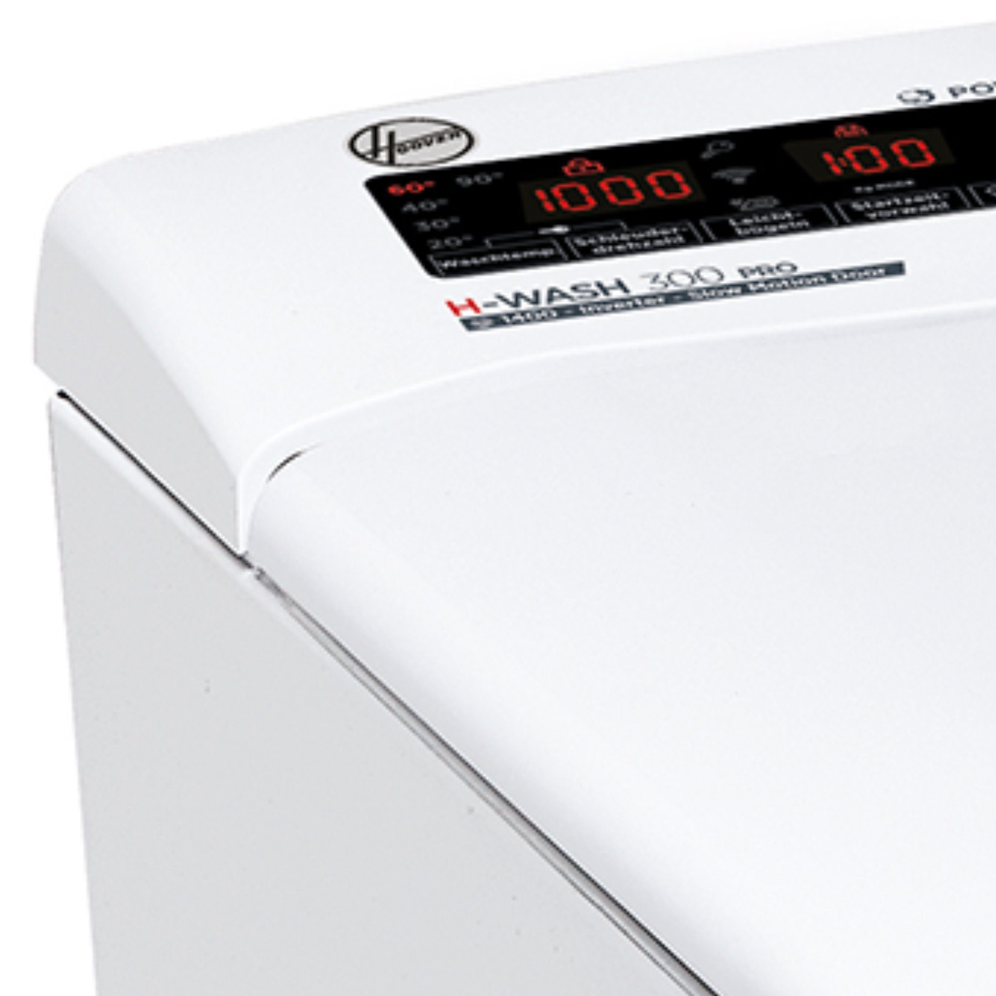 Hoover Waschmaschine Toplader H3TFMQ47TAMCE-84, 7 kg, 1400 U/min, Power Care System: Vermischt Wasser und Waschmittel