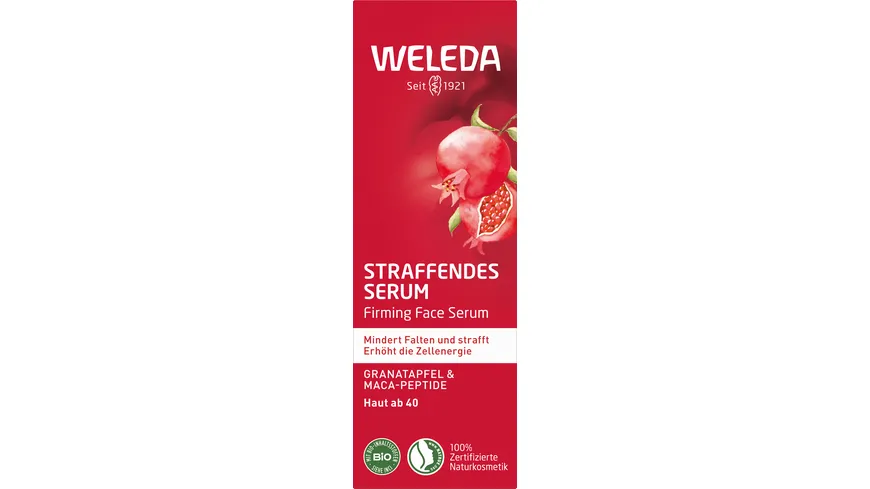 Weleda GRANATAPFEL Straffendes Serum Granatapfel & Maca-Peptide 30 ml