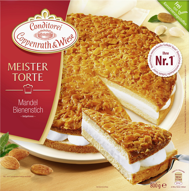 Coppenrath & Wiese Meistertorte Mandel-Bienenstich