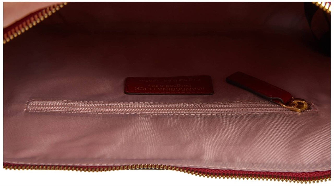 MANDARINA DUCK Handtaschen rot Leather Crossover