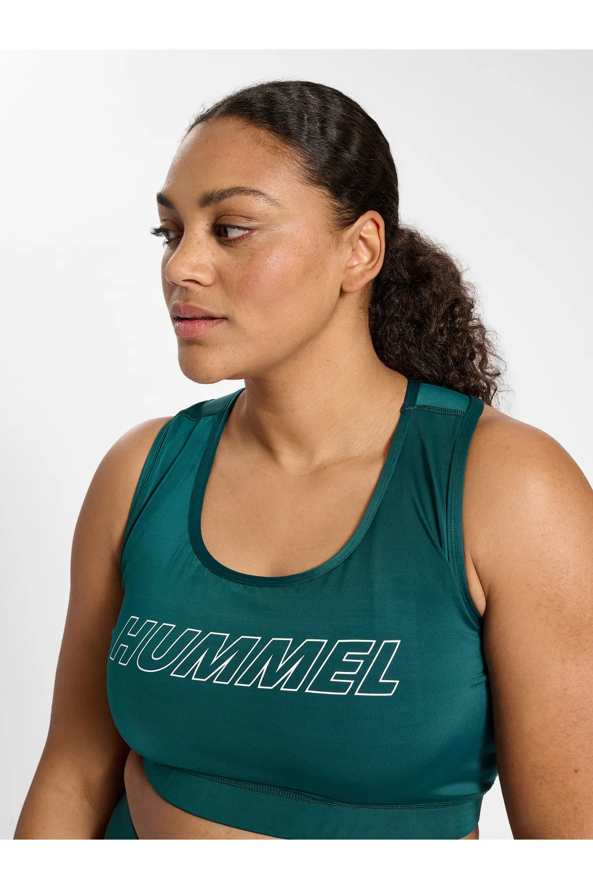 hummel  Sport-BH - Grün - Lizenzartikel